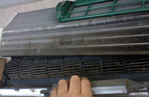 Fujitsu mini split deals blower wheel cleaning